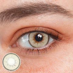 Estella Cinnamon Brown Coloured Contact Lenses