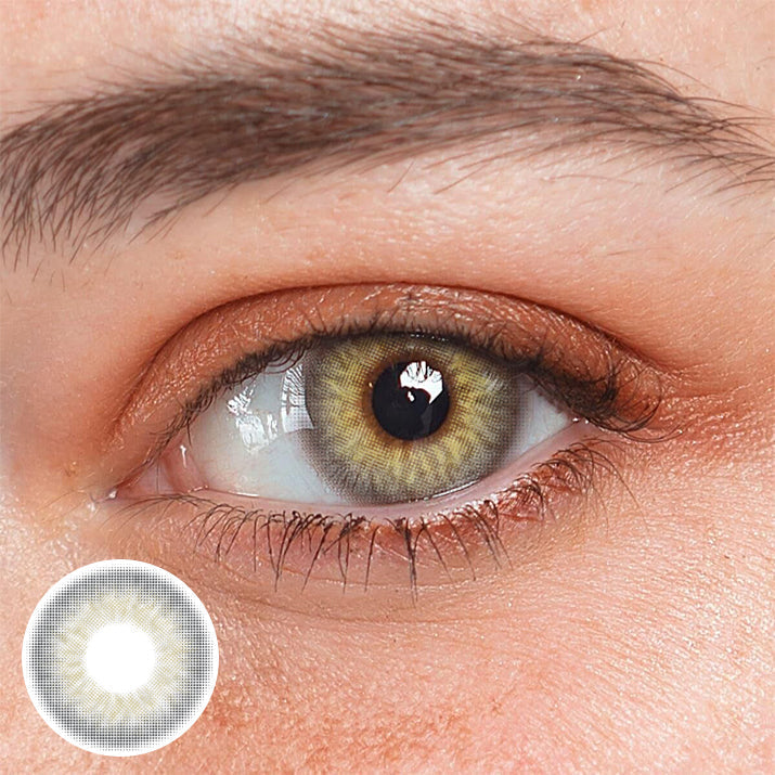 Thetis Grey Prescription Coloured Contact Lenses