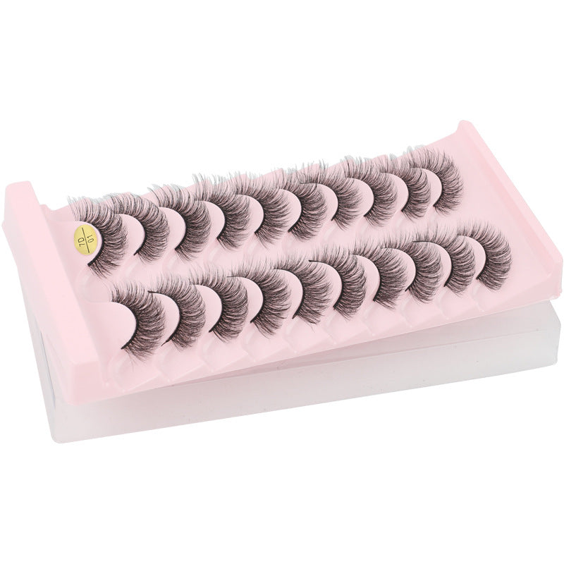 7D Dense 10 Piece Mink Hair Eyelashes