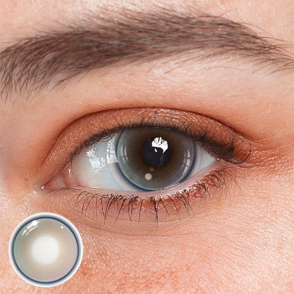 Aura Blue Coloured Contact Lenses