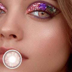 Gem Pink Coloured Contact Lenses