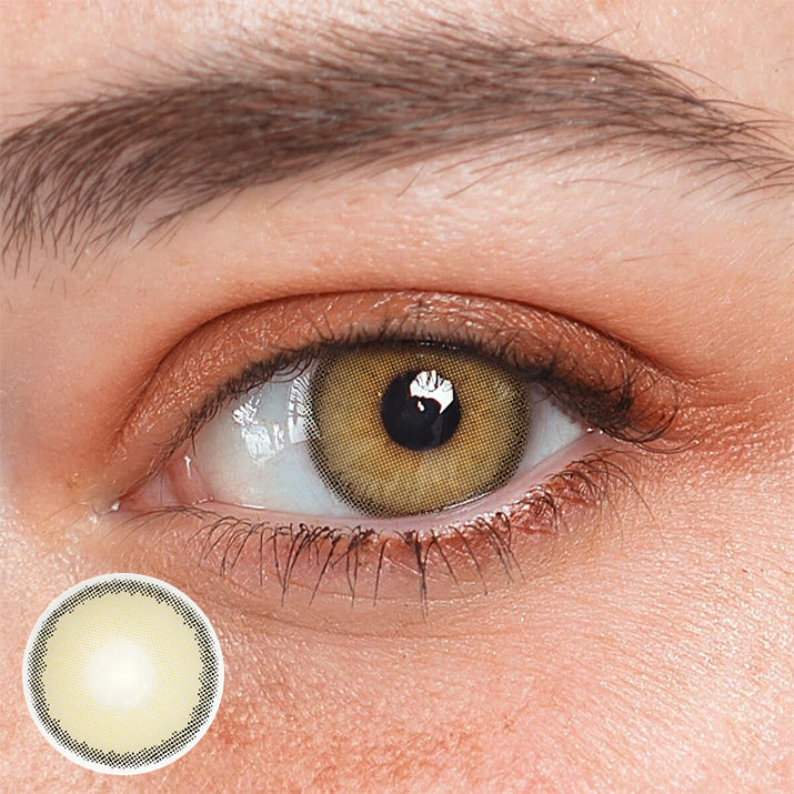 Carina Yellow Coloured Contact Lenses