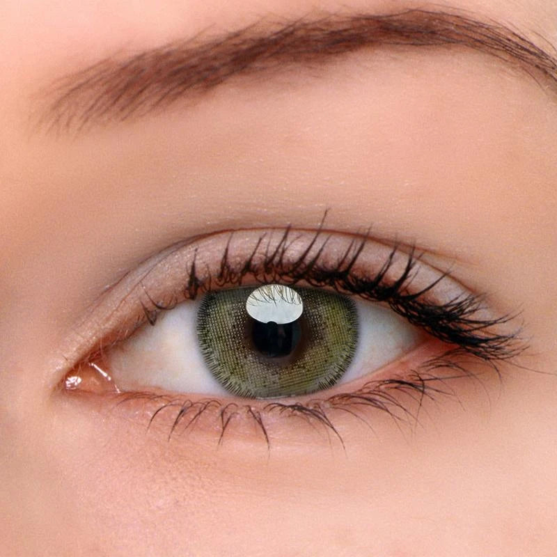 Euramerican brown Prescription Coloured Contact Lenses