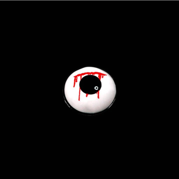 Halloween Trauma White slit Coloured Contact Lenses