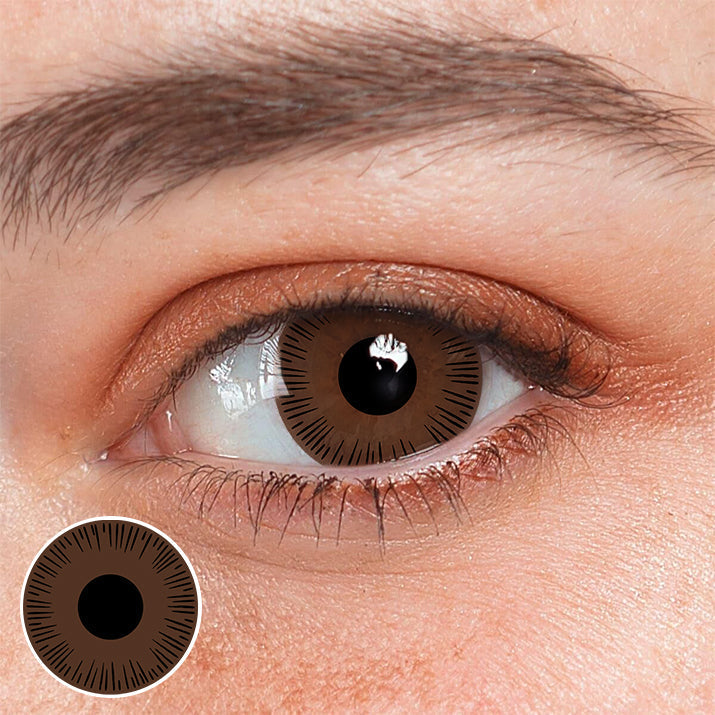 Bramble Brown Prosthetic Lenses