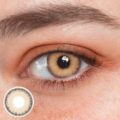 Ares Brown Coloured Contact Lenses