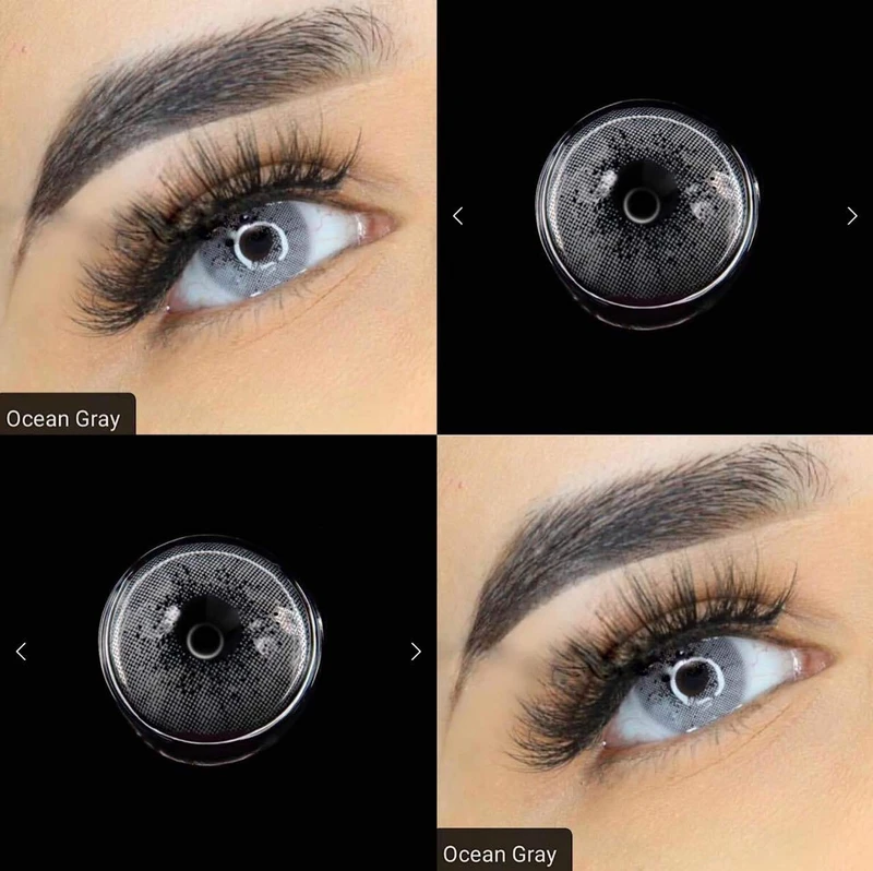 Ocean Gray Coloured Contact Lenses