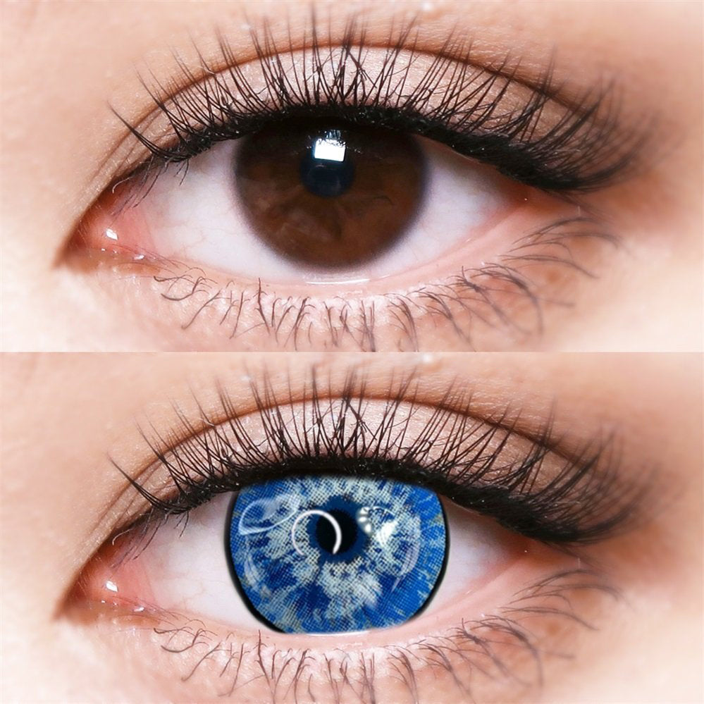 Cosplay Gojo Blue Coloured Contact Lenses