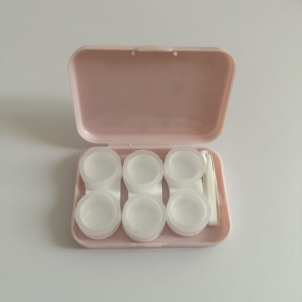 Like Fish Grid Animal House Coloured Contact Lens Case