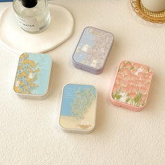 Sea of Blossoms Coloured Contact Lens Case