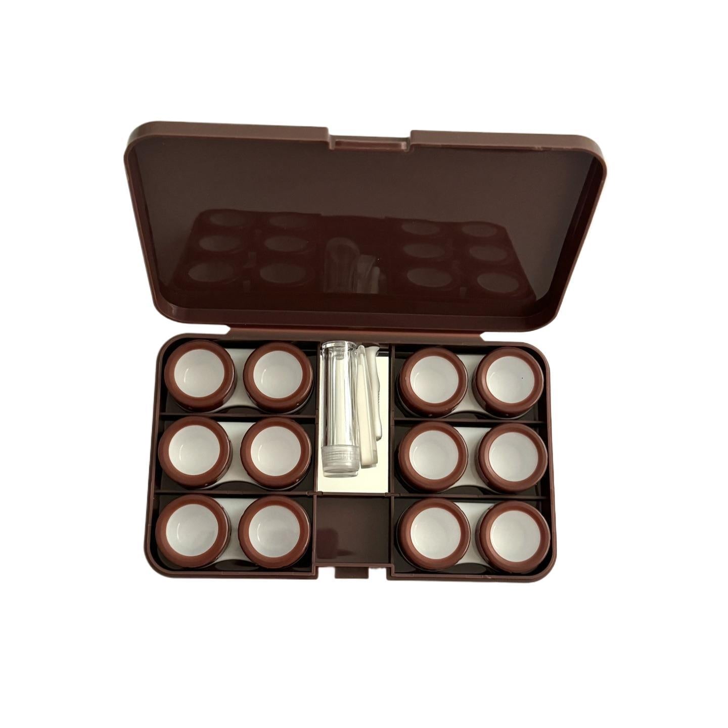 Big Eye Girl Coloured Contact Lens Case
