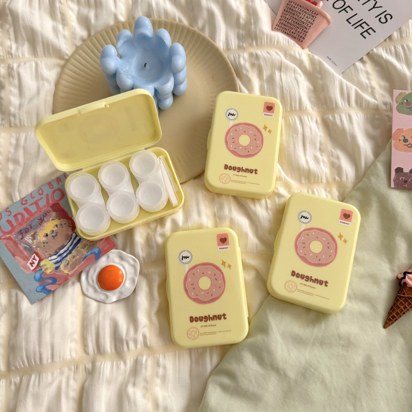 Yummy Bites Coloured Contact Lens Case
