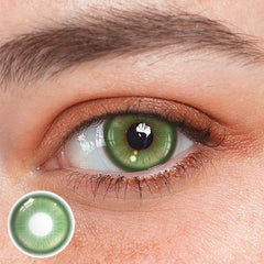 Cosplay Fairy Green Coloured Contact Lenses