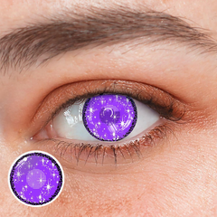 Cosplay Midsummer Purple Coloured Contact Lenses