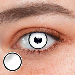 Halloween Cosplay White Manson Prescription Coloured Contact Lenses