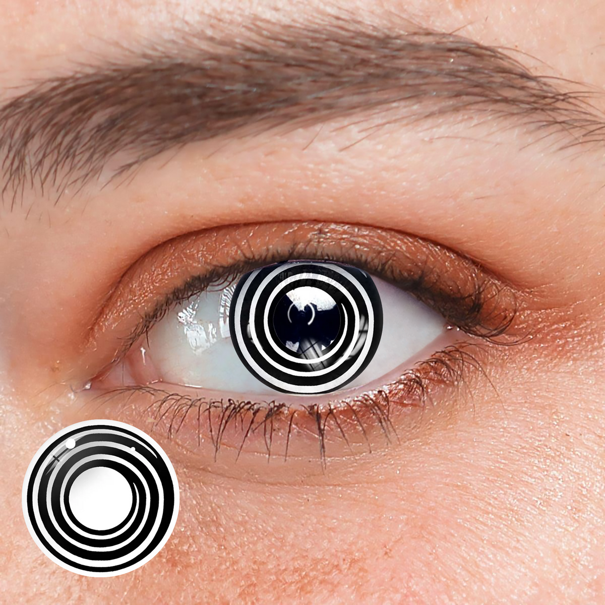 Cosplay Circle Black Contact Lenses