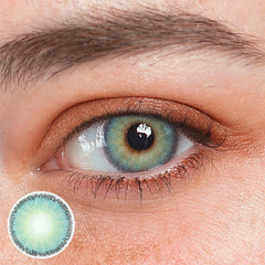 Breena Turquoise Blue Coloured Contact Lenses