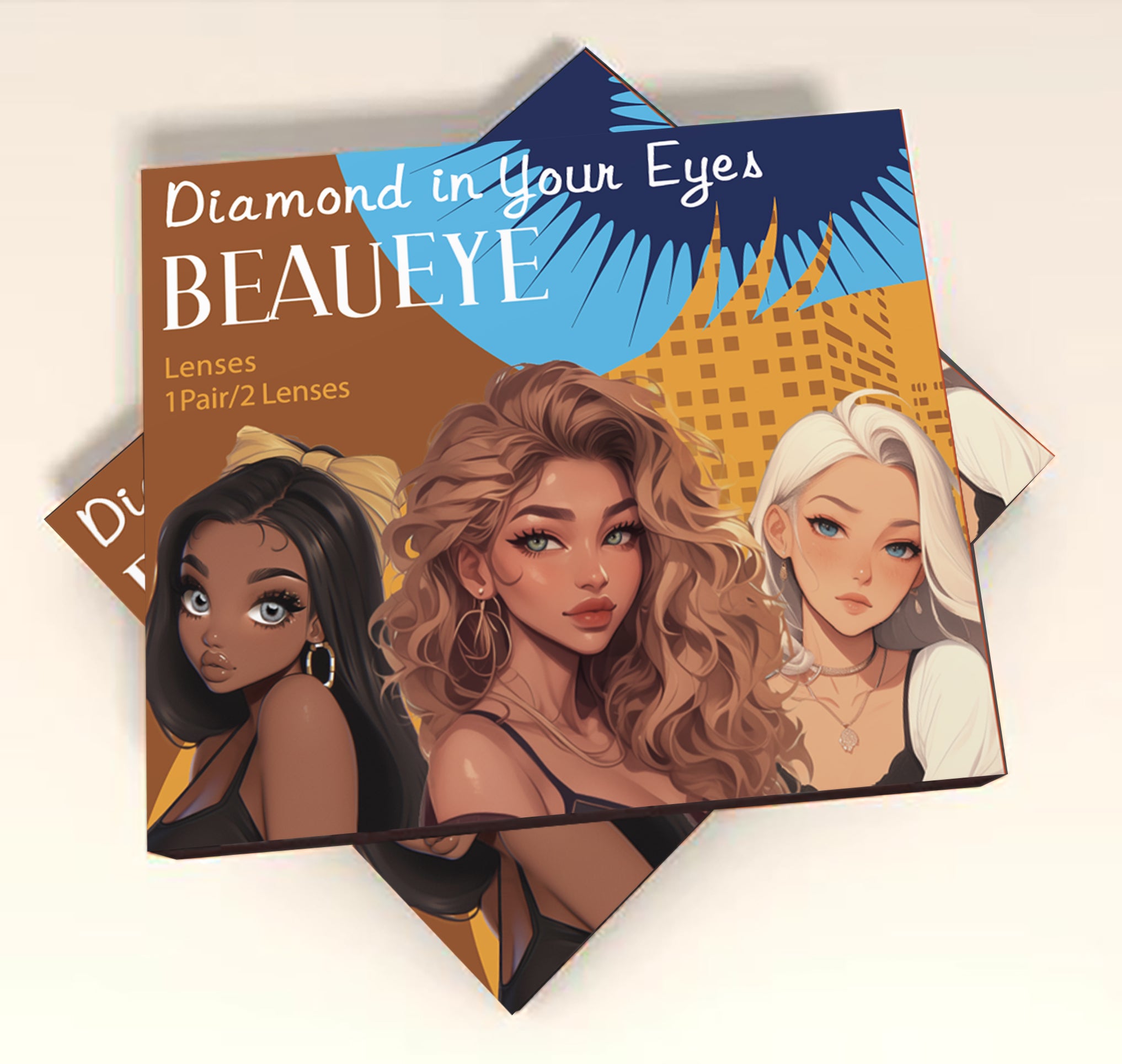 Beatriz Brown Colored Contact Lenses