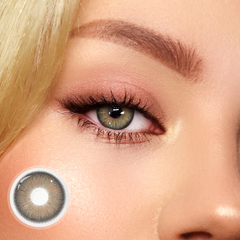 Coral Sandy Brown Colored Contact Lenses