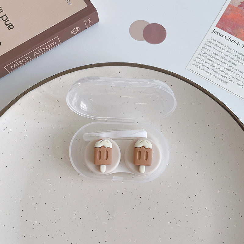 Solid Colored Contact Lens Case