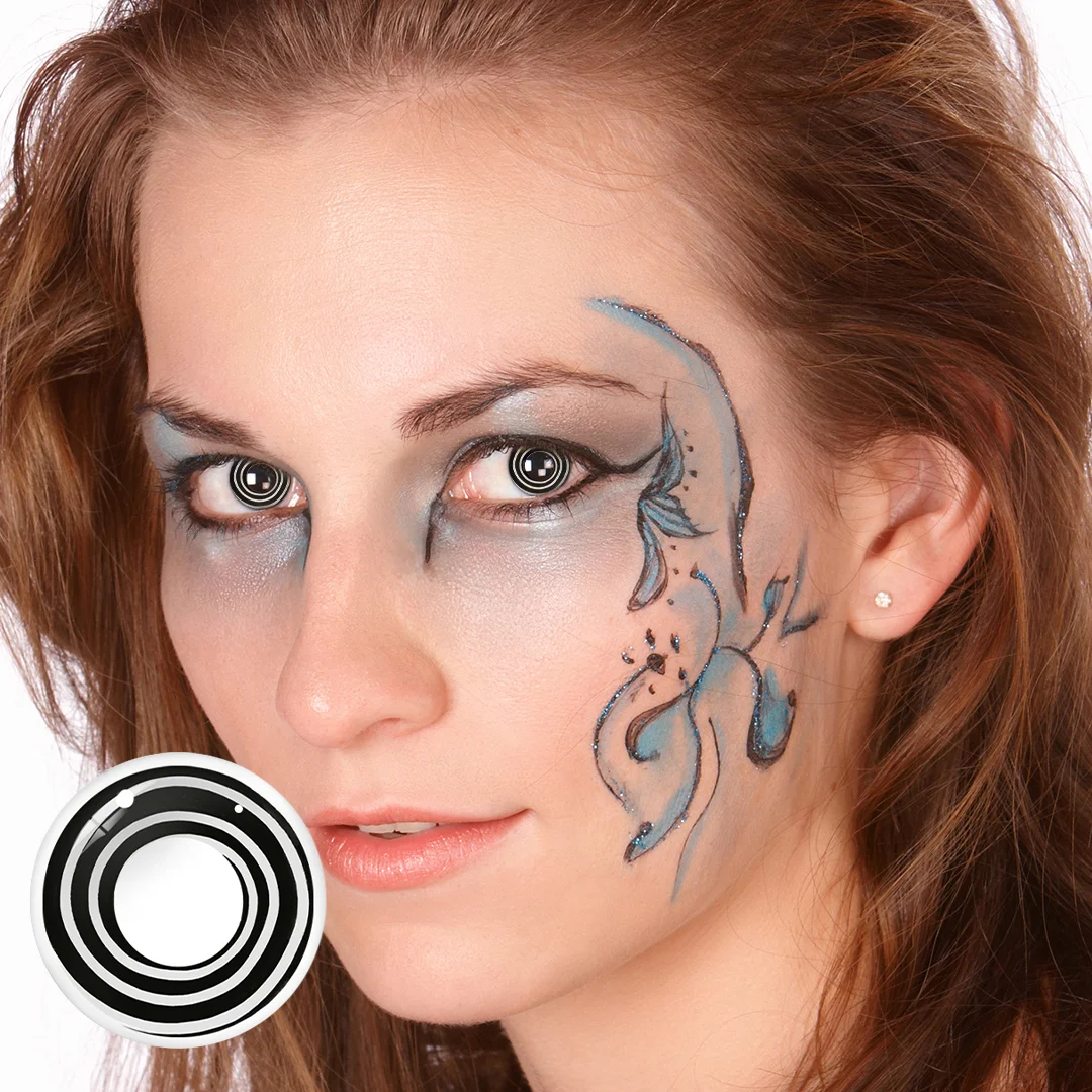 Cosplay Circle Black Contact Lenses