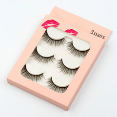 New Waterproof 3 Piece G305 Mink Hair Eyelashes