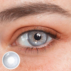 Perola Light Gray Coloured Contact Lenses