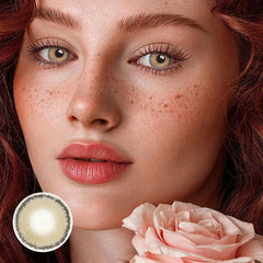 Astrea Brown Prescription Coloured Contact Lenses