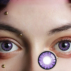 Halloween Miracle Light Violet Prescription Coloured Contact Lenses