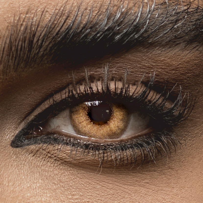 Wildcat Brown Prescription Coloured Contact Lenses