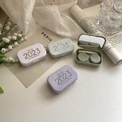 INS Fresh Literature Colored Contact Lens Case