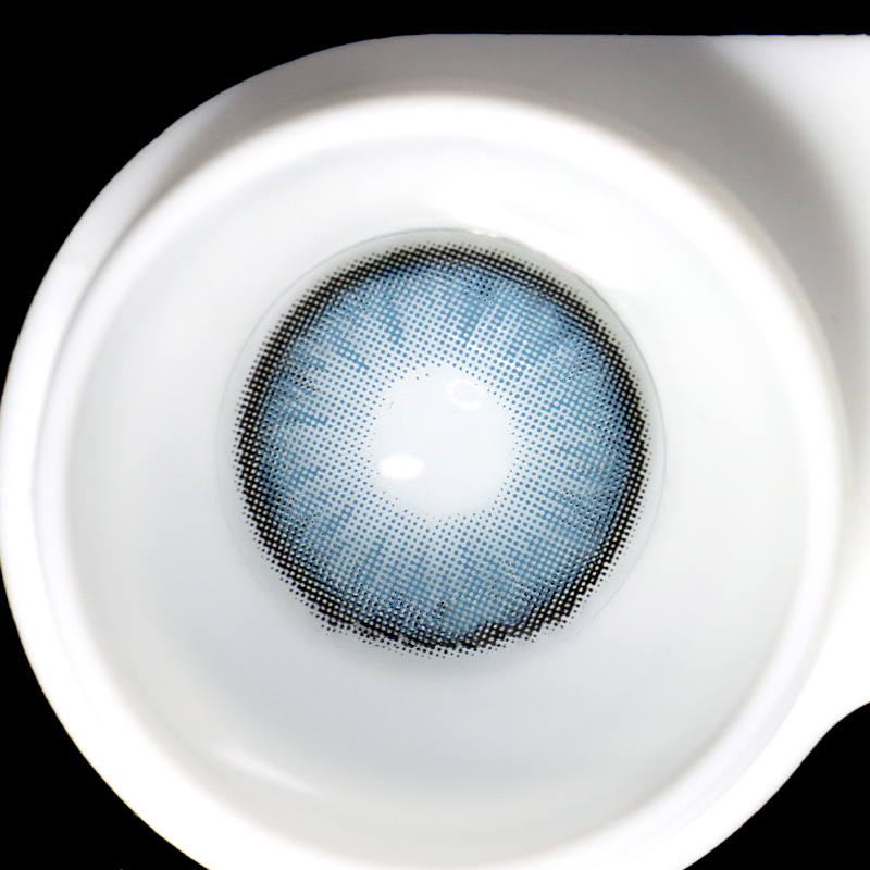 Dawn Blue Coloured Contact Lenses