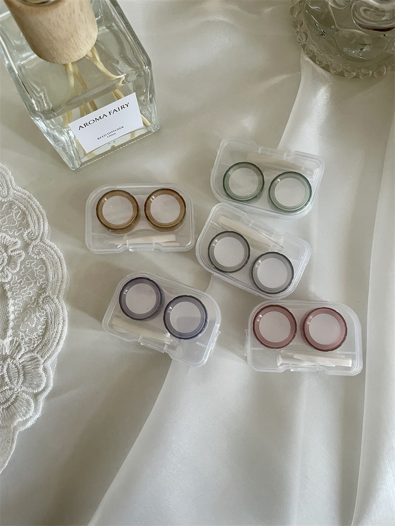 Small Minority Colored Contact Lens Case