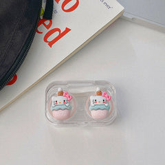 Birthday Apron Cartoon Colored Contact Lens Case