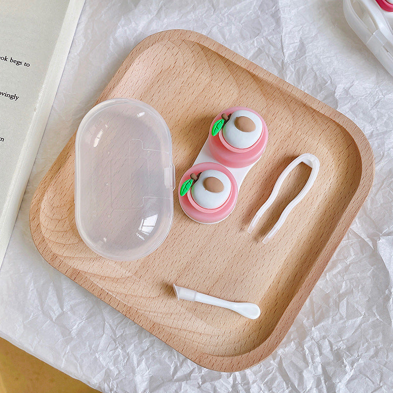 Cute Fruit Colored Contact Lens Case