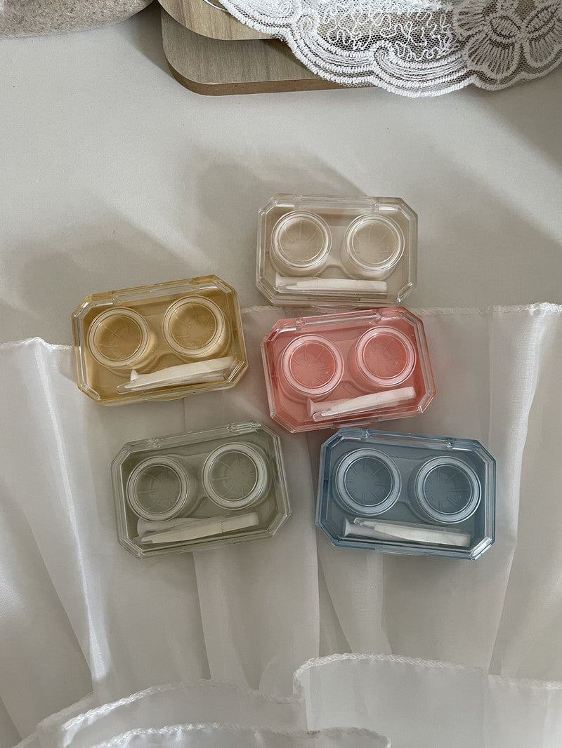 Mini Colored Contact Lens Case