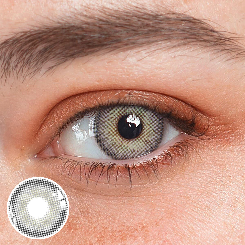 Paloma Saturn Grey Prescription Coloured Contact Lenses