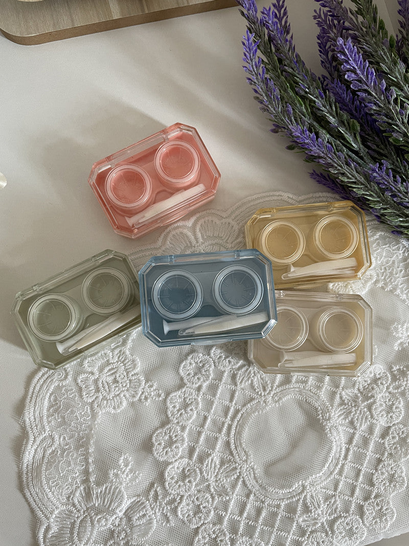 Mini Colored Contact Lens Case