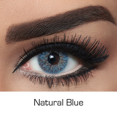 NATURAL BLUE Coloured Contact Lenses