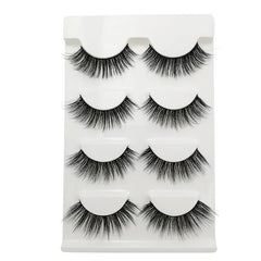 New Natural Slim 4 Piece G109 Mink Hair Eyelashes