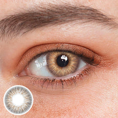 Elfie Star Brown Coloured Contact Lenses