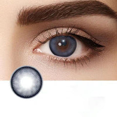 Deep Blue Coloured Contact Lenses