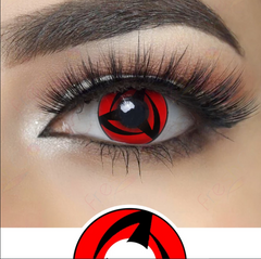 Cosplay Naruto Mangekyo Coloured Contact Lenses