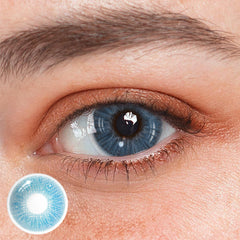 Bellini Blue Prescription Coloured Contact Lenses