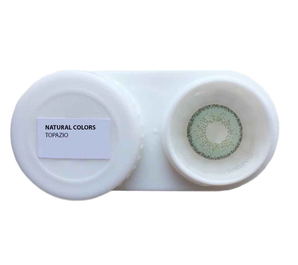 Natural Colors TOPAZIO Green Coloured Contact Lenses