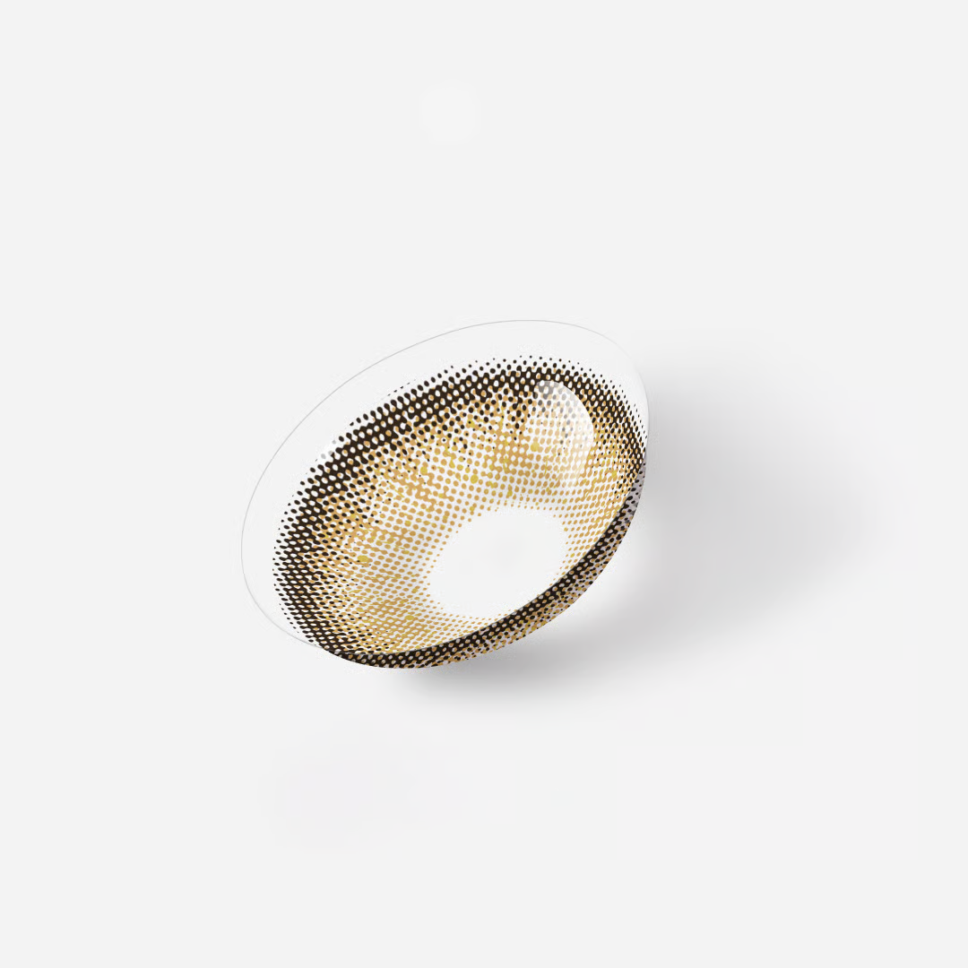 Coral Sandy Brown Colored Contact Lenses