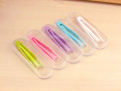 Convenient Tweezers Suction Stick Colored Contact Auxiliary Tool