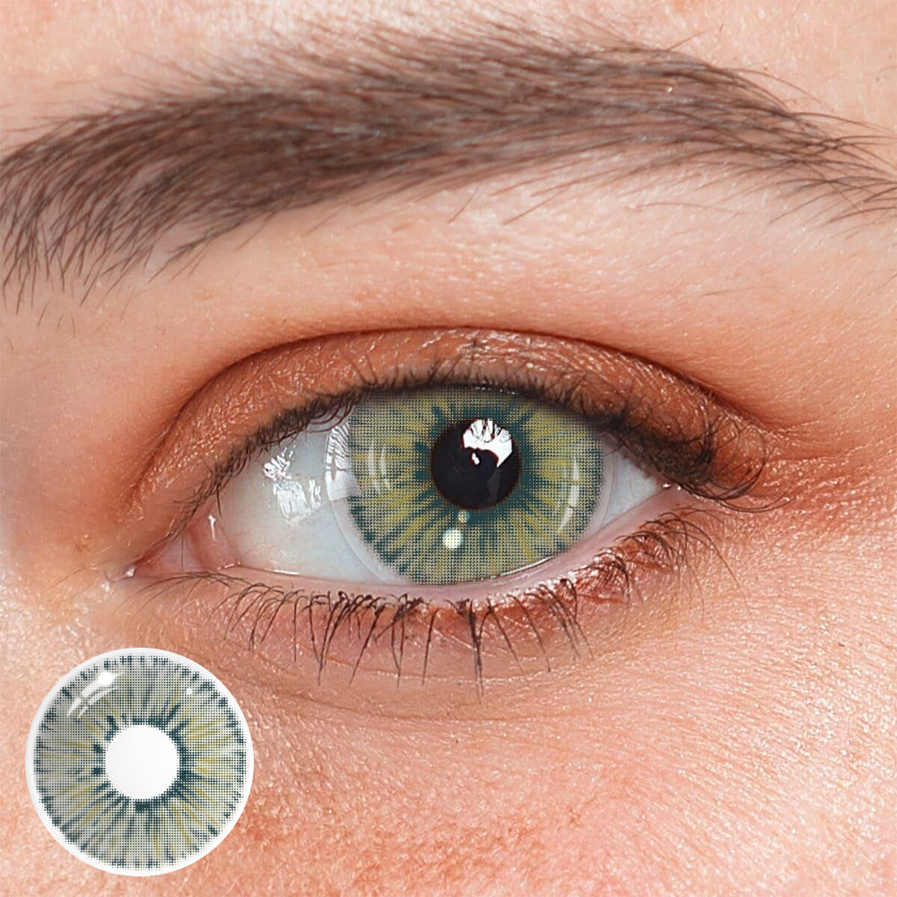 Radella Green Coloured Contact Lenses