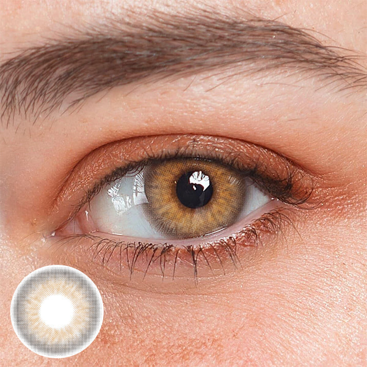 Thetis Brown Prescription  Coloured Contact Lenses