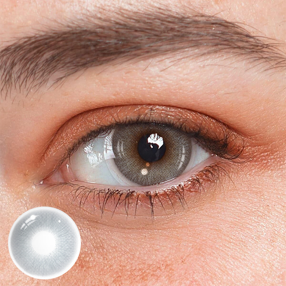 Queen Gray Coloured Contact Lenses